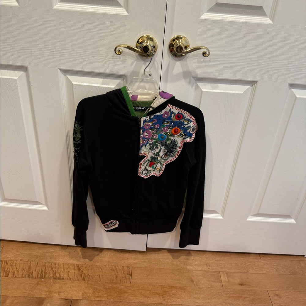 Neslay Paris Graffiti hoodie woman’s S